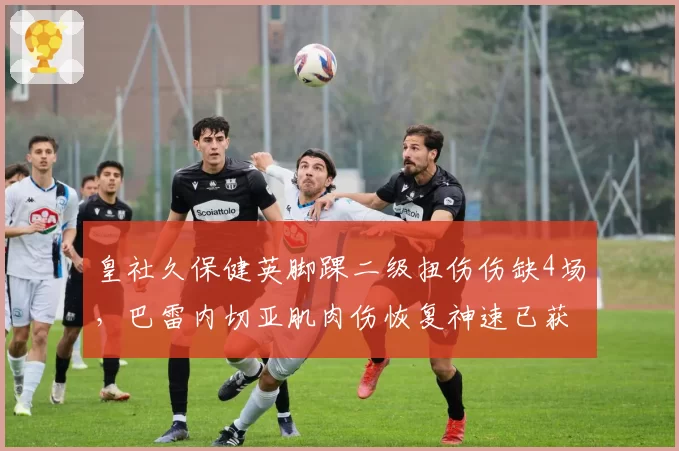 皇社久保健英脚踝二级扭伤伤缺4场,巴雷内切亚肌肉伤恢复神速已获医疗组放行